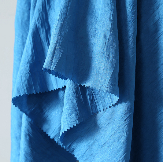 BV blue,designer woven fabric