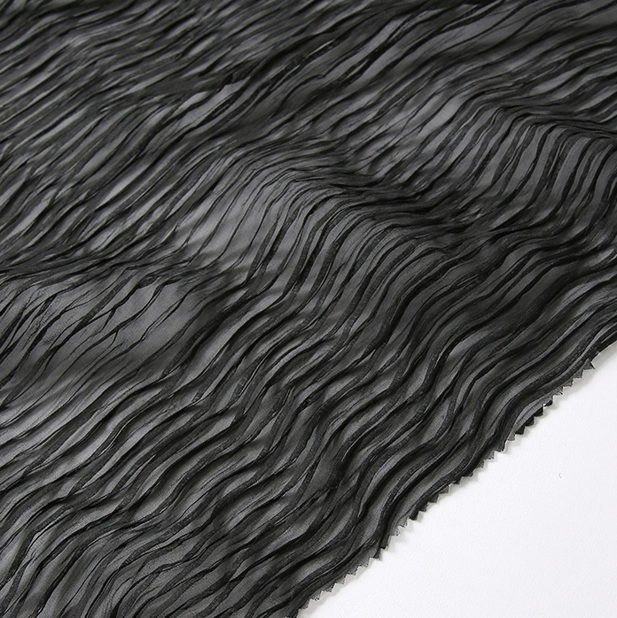 Wavy folds, transparent and sexy fabric # new chiffon